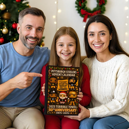 🎄 Pittsburgh Steelers Advent Calendar 2025 – Terrible Towel 50th Anniversary Edition 🎄