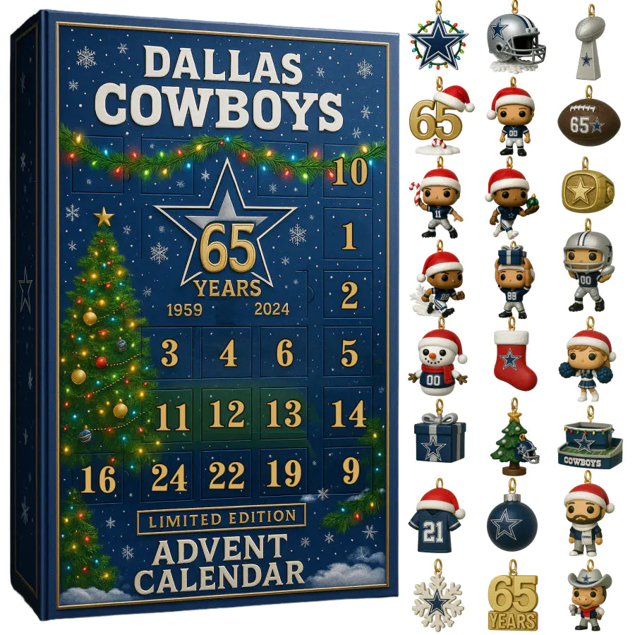 🎄 Dallas Cowboys 65th Anniversary Advent Calendar 🎄