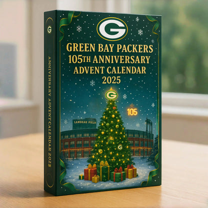 🎄 Green Bay Packers 105th Anniversary Advent Calendar 2025 105 Years of Glory. 24 Days of Surprises.