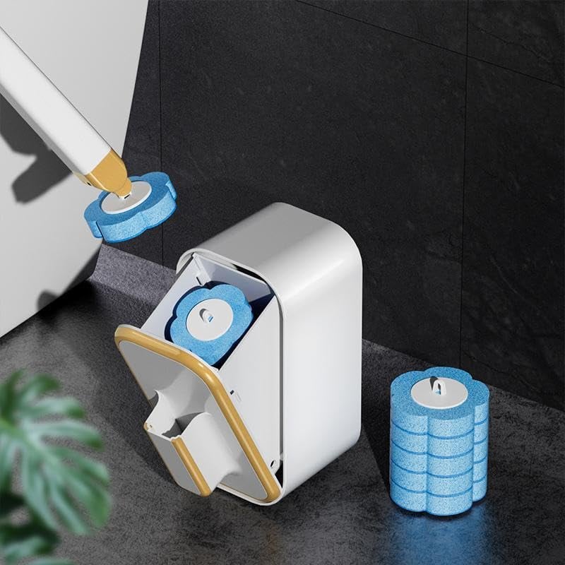 ✨Wall-Mounted Innovative Toilet Brush Set -Biodegradable Brush Head🚽