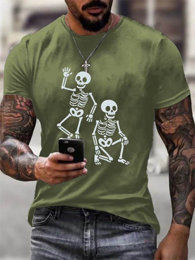 Men's Halloween FDT Printed T-shirt