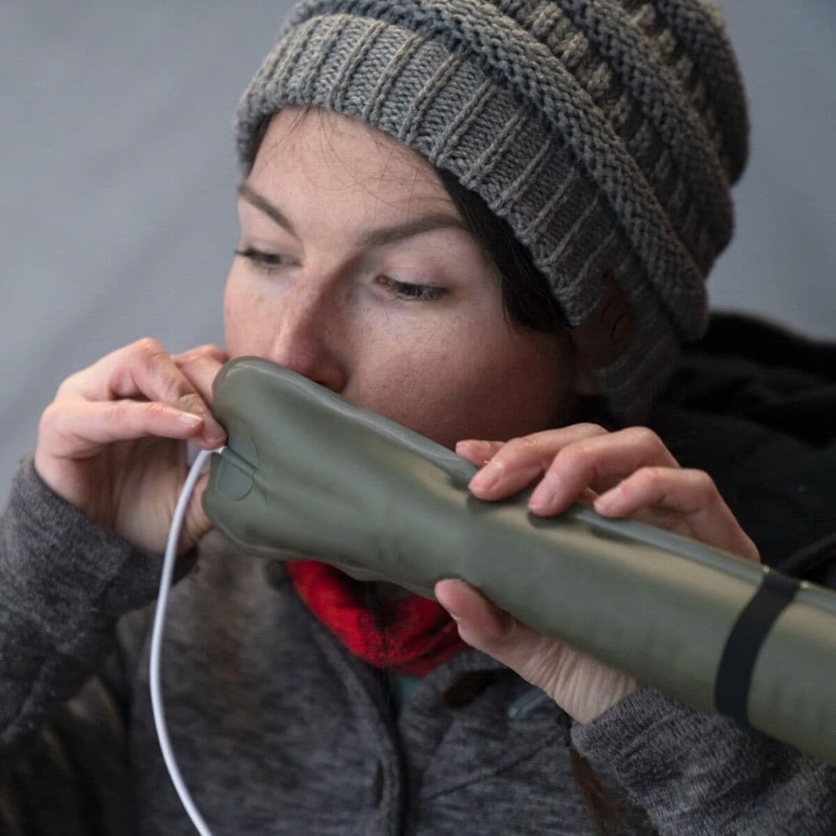 Outdoor Solar Foldable Inflatable Camping Lantern-LED Light Tube