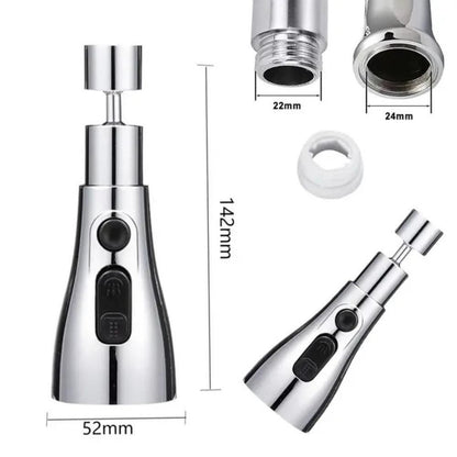 3-Mode Kitchen Sink Faucet Extender