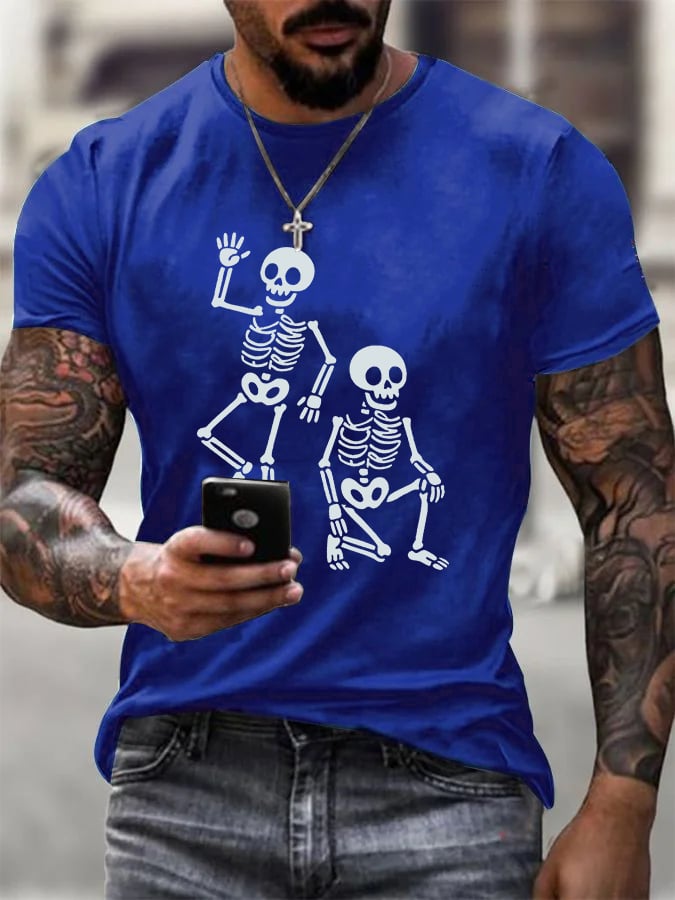 Men's Halloween FDT Printed T-shirt