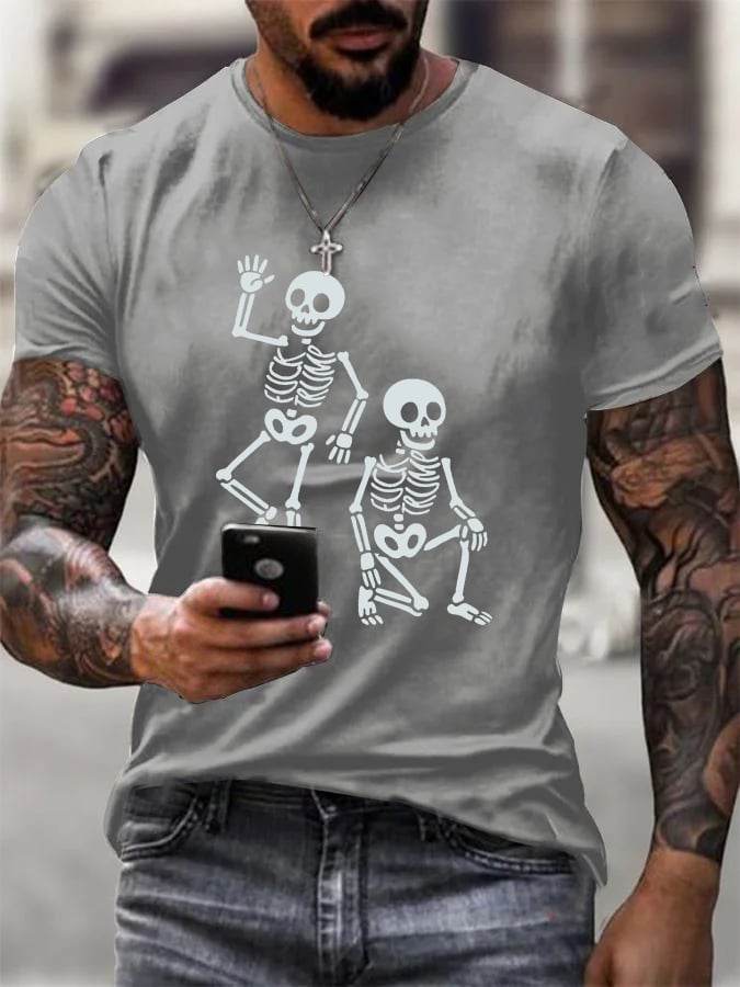 Men's Halloween FDT Printed T-shirt