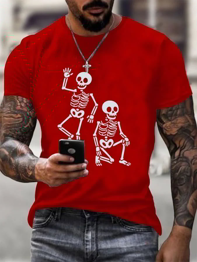 Men's Halloween FDT Printed T-shirt