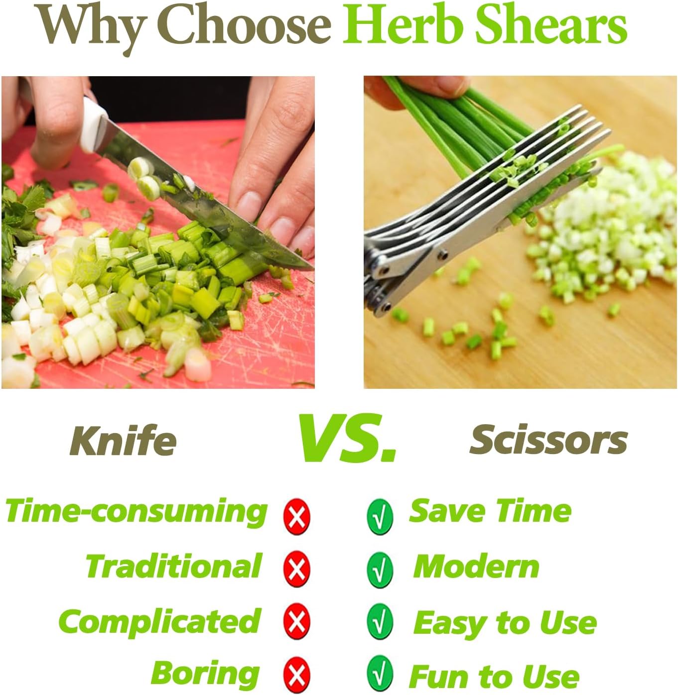 The 5-Blade Precision Herb Cutter