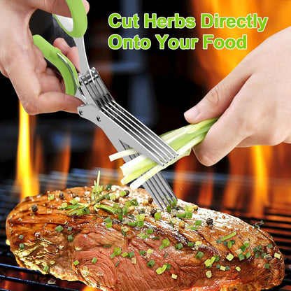 The 5-Blade Precision Herb Cutter