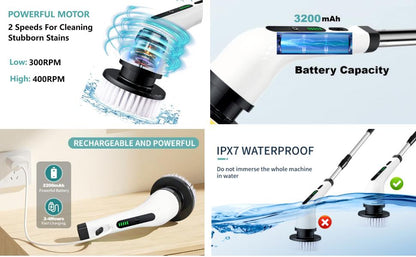 7-in-1 Effortless Cleaning Tool