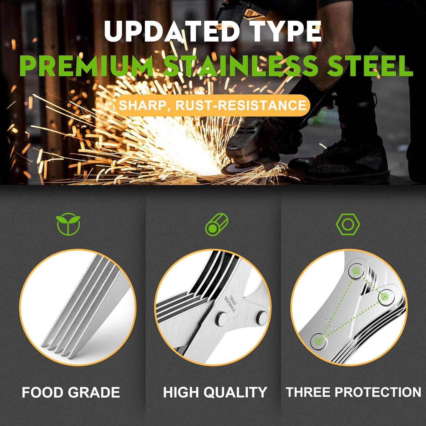 The 5-Blade Precision Herb Cutter