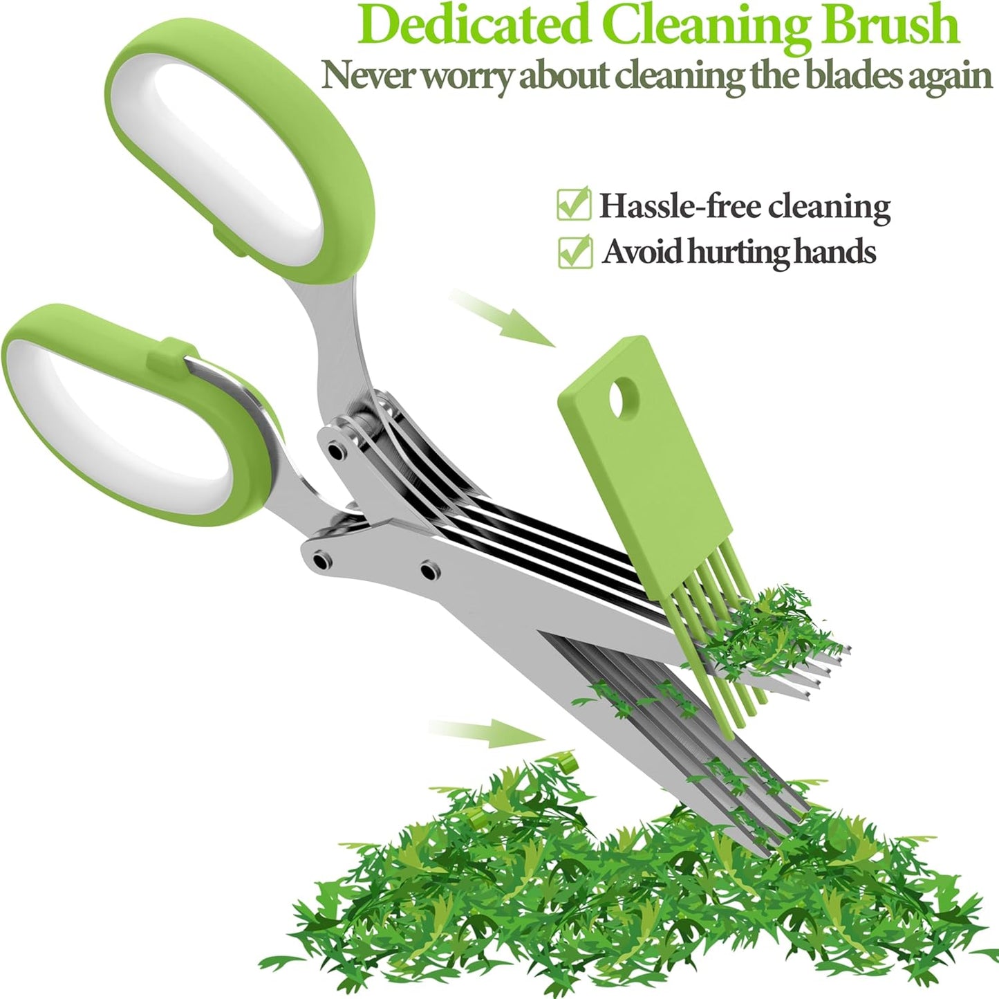 The 5-Blade Precision Herb Cutter