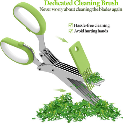 The 5-Blade Precision Herb Cutter