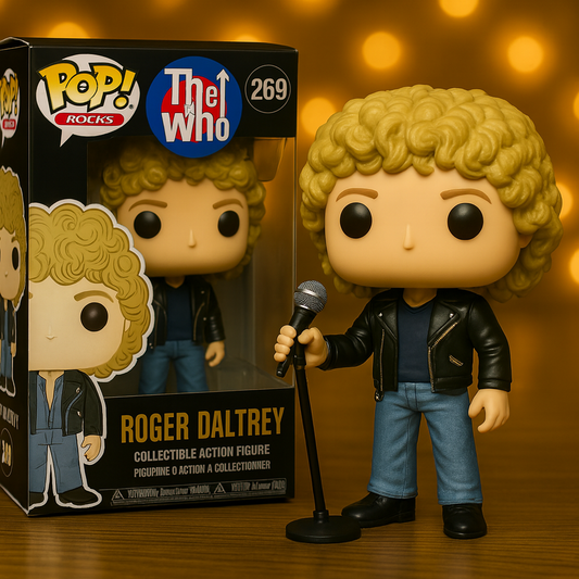 🎸 Roger Daltrey Funko Pop! Collectible Figure – Limited Edition Tribute to The Who’s Farewell Tour