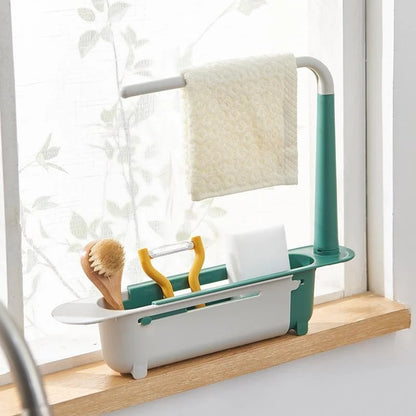 Updated Telescopic Sink Storage Rack😊