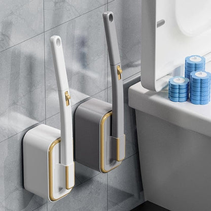 ✨Wall-Mounted Innovative Toilet Brush Set -Biodegradable Brush Head🚽