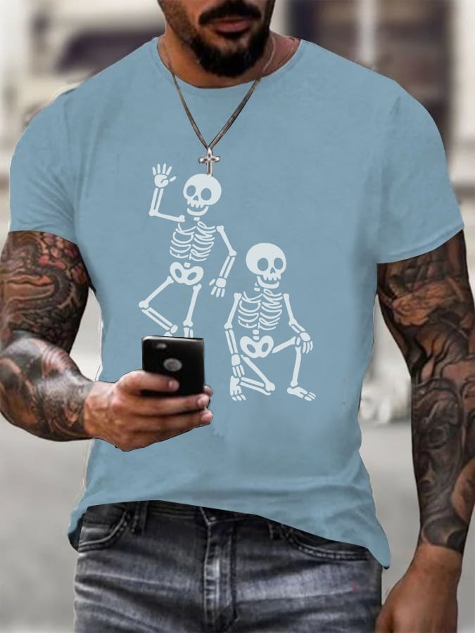 Men's Halloween FDT Printed T-shirt