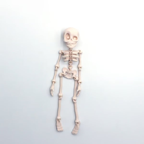 🎃Halloween Hot Sale ✨3D Printed Vintage Skeleton Magnetic Figurine 🎃