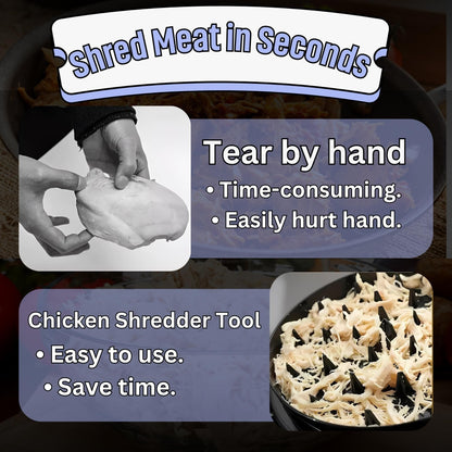 ✨Last Day 49% OFF🐔Chicken Shredder Large Chicken Breast Shredder Tool